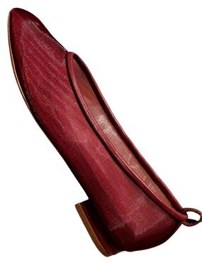 NWOB $119 Deltan Maeve Mesh Ballerina Flats Size 7.5